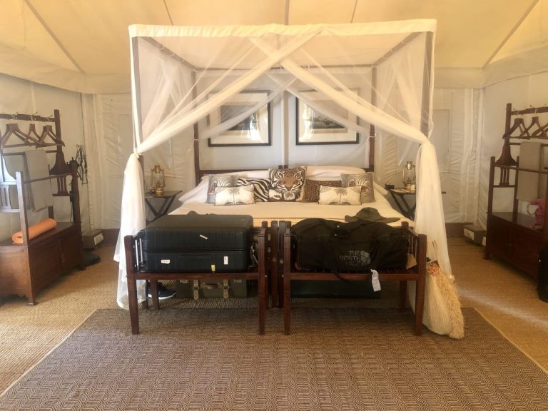 Tent accomodations