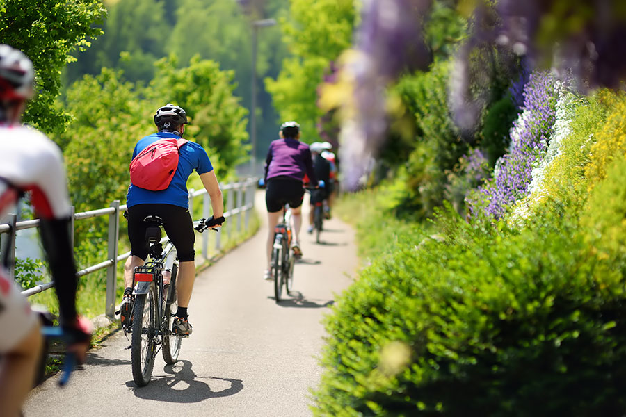 Biking