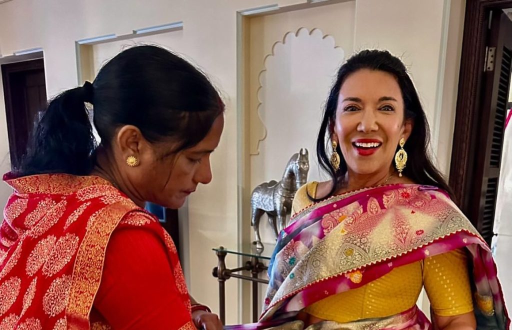 Travel Designer Victoria Starr exploring the elegance and vibrant culture of India.